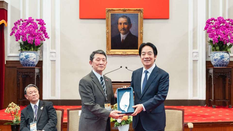 賴清德：台日攜手半導體與AI領域並進 深化經濟安全與科技三面向合作