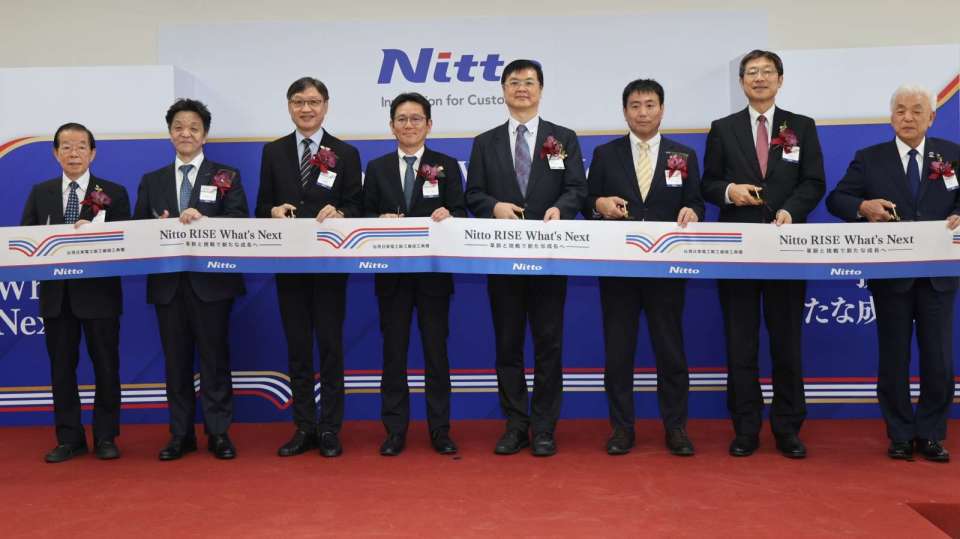 台日聯手搶攻車用與半導體版圖！日東電工斥44.83億元高雄新廠竣工